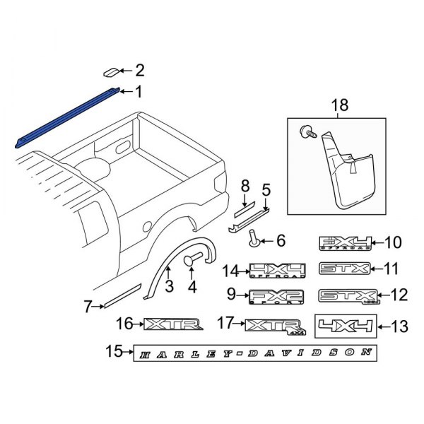 Truck Bed Molding