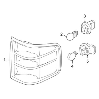 Ford OE - Rear Lamps - Combination Lamps