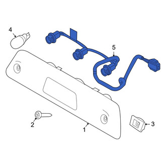 Ford OE - Rear Center High Mount Stop Light Wiring Harness