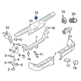 Ford OE - Bumper Cover Cap