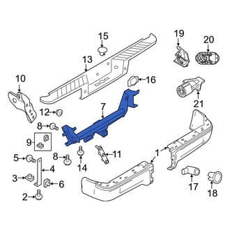 Ford OE - Bumper Face Bar Reinforcement Beam