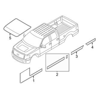 Ford OE - Stripe Tape (Appearance Package)