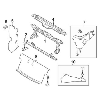 Ford OE - Radiator Support (SVT Raptor)