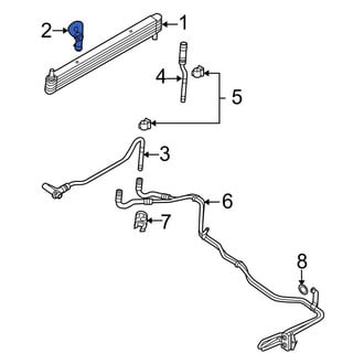 Ford OE - Automatic Transmission Oil Cooler Hose
