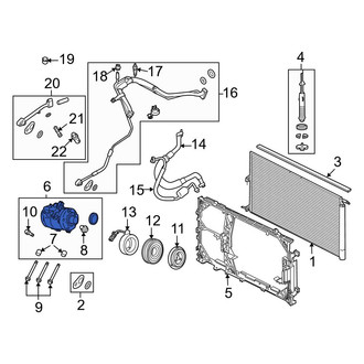 Ford OE - A/C Compressor