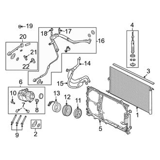 Ford OE - Air Conditioner & Heater - Condenser, Compressor & Lines (SVT Raptor)