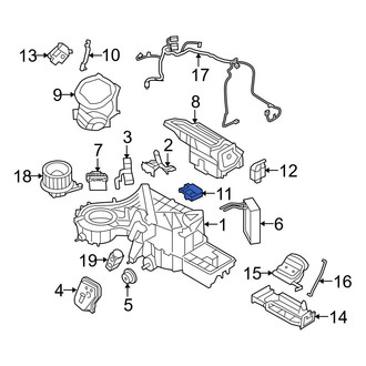 Ford OE - HVAC Blend Door Actuator