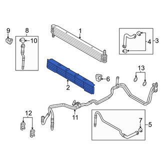 Ford OE - Radiator Support Air Deflector