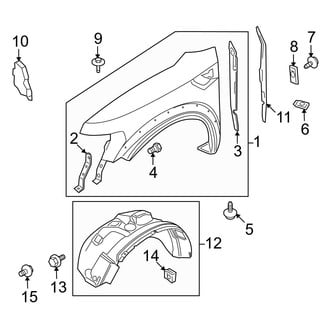 Ford OE - Fender & Components (SVT Raptor)