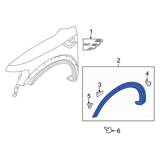 Ford OE - Front Left Fender Flare