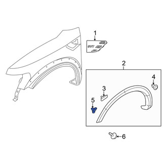 Ford OE - Fender Flare Clip