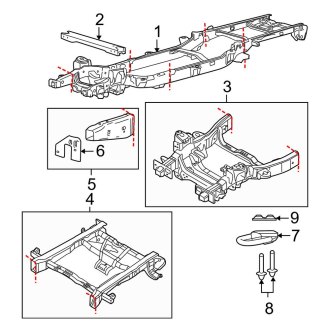 2014 Ford F-150 OEM Chassis Frames & Body Parts — CARiD.com