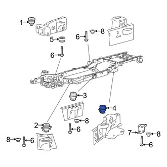 Ford OE - Upper Body Mount Cushion