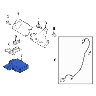 Ford OE - GPS Antenna Assembly