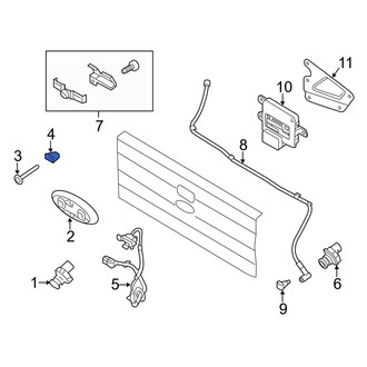 Ford OE - Park Assist Camera Clip