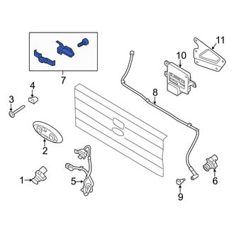 Ford OE - Front Park Assist Camera Bracket