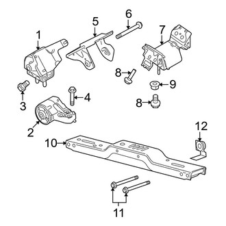 Ford OE - Engine & Transmission Mounting (SVT Raptor 5.4L)