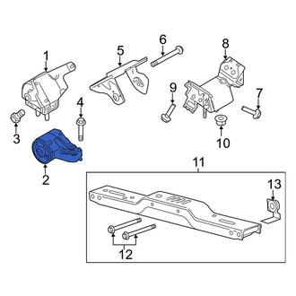 Ford OE - Left Engine Mount
