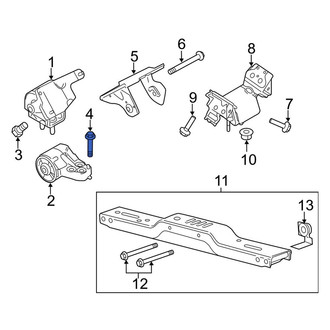 Ford OE - Engine Mount Bolt
