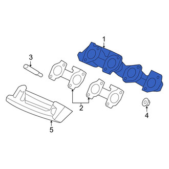 Ford OE - Right Exhaust Manifold