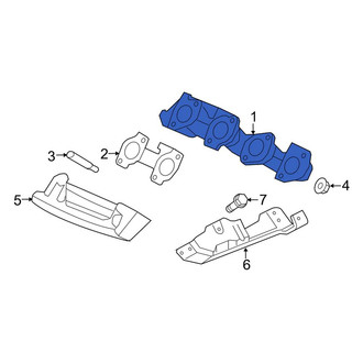 Ford OE - Left Exhaust Manifold