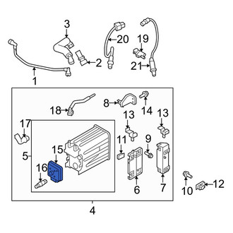 Ford OE - Vapor Canister Purge Valve Assembly