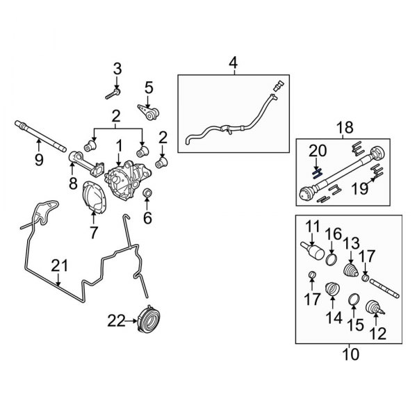 Drive Shaft Bolt