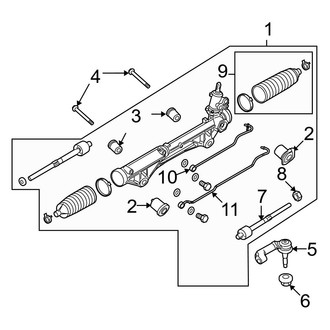 Ford OE - Steering Gear & Linkage (SVT Raptor)