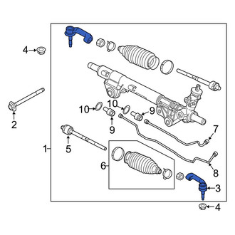 Ford OE - Outer Steering Tie Rod End