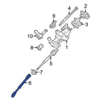 Ford OE - Lower Steering Shaft