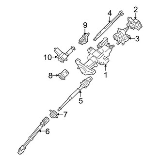 Ford OE - Steering Column Assembly (SVT Raptor)
