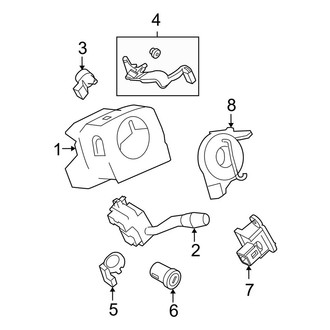 Ford OE - Steering Column - Shroud, Switches & Levers (SVT Raptor)