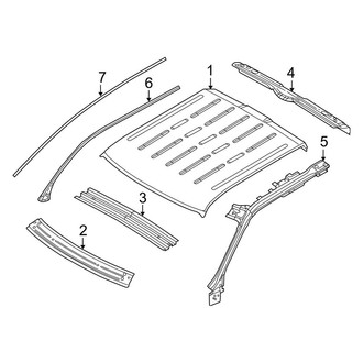 Ford OE - Cab - Roof & Components (SVT Raptor SuperCab)