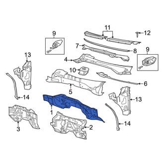 Ford OE - Firewall