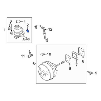 Ford OE - Brake Master Cylinder Gasket