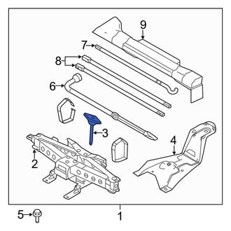 Ford OE - Suspension Control Arm Stop Bolt
