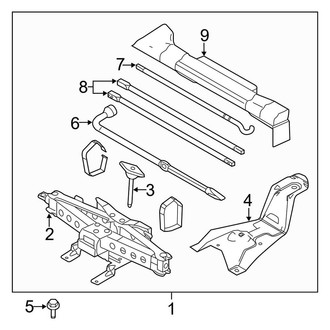 Ford OE - Cab - Jack & Components (SVT Raptor SuperCab)