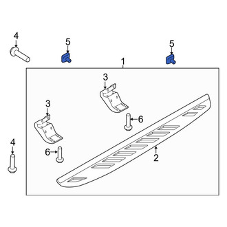 Ford OE - Running Board Nut