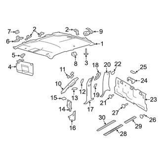 Ford OE - Cab - Interior Trim (SVT Raptor SuperCrew)