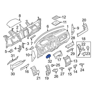 Ford OE - Instrument Panel Trim Panel