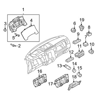 Ford OE - Instrument Panel - Cluster & Switches (SVT Raptor)