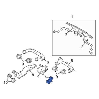 Ford OE - Instrument Panel Air Duct