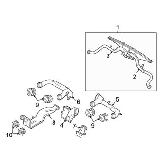 Ford OE - Instrument Panel - Ducts (SVT Raptor)