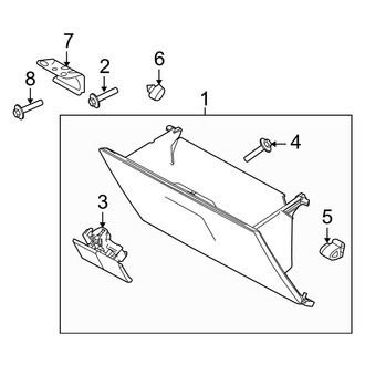 Ford OE - Instrument Panel - Glove Box (SVT Raptor)