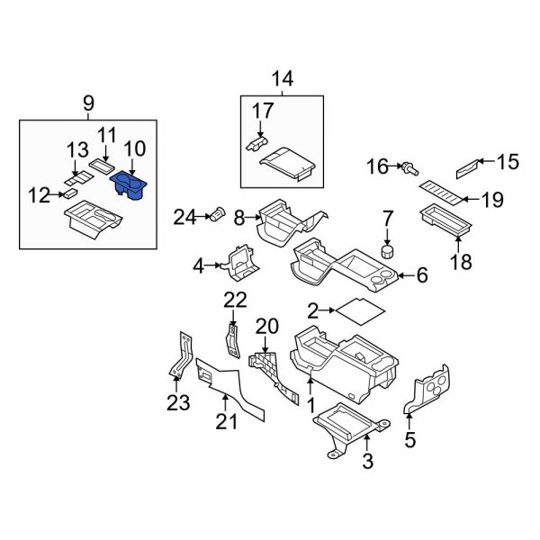 Console Cup Holder