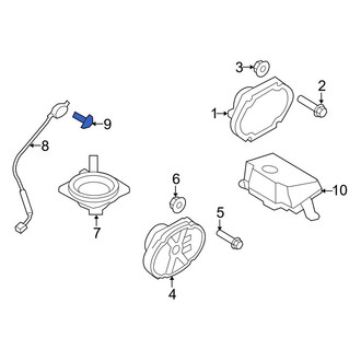 Ford OE - Body A-Pillar Trim Panel Screw