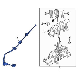 Ford OE - Automatic Transmission Shifter Cable