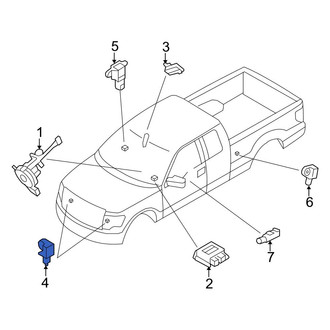 Ford OE - Front Air Bag Impact Sensor