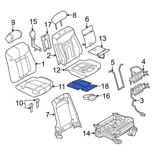 Climate Controlled Seat Duct