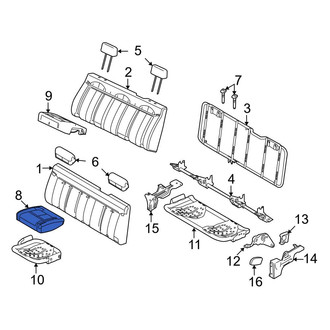 Ford OE - Front Right Seat Cover